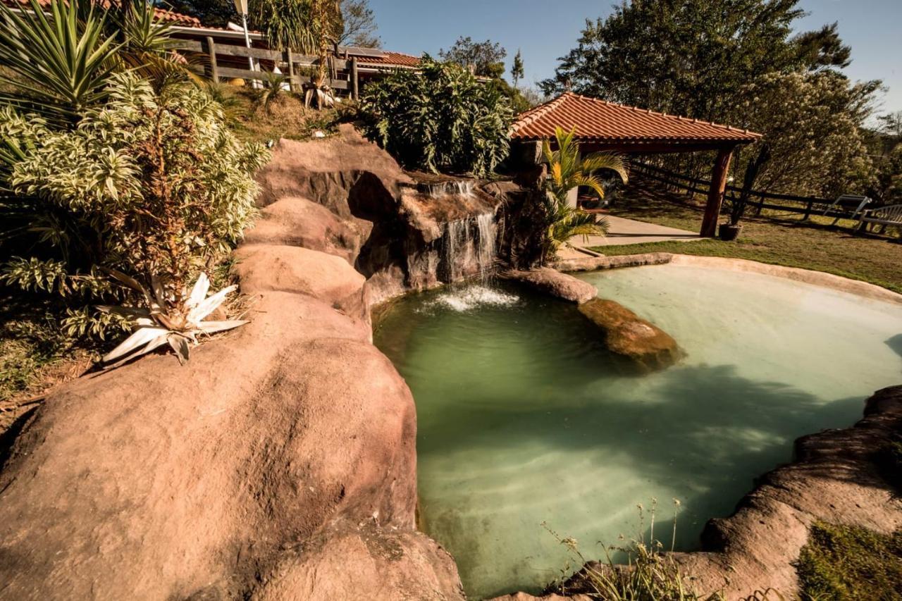 Casa De Campo Com Piscina Cascata Artificial Sao Lourenco  Extérieur photo